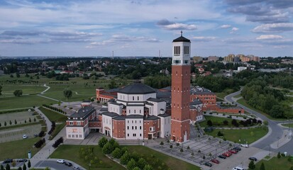 wieża , kościół , muzeum , budynki , panorama © Waclaw