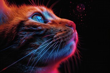 abstract background in colors and patterns for National Pet Memorial Day 