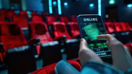 The smartphone ticket purchase