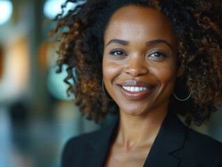 Fototapeta premium Happy Corporate Worker Relieves Anxiety with Wellness Practices, Stress Management, Mindfulness, Work-Life Balance, Mental Health, Employee Wellbeing, Workplace Wellbeing, Healthy Habits, Stress