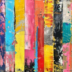 Abstract colorful stripes background with various colors and textures. Perfect for modern and contemporary designs.