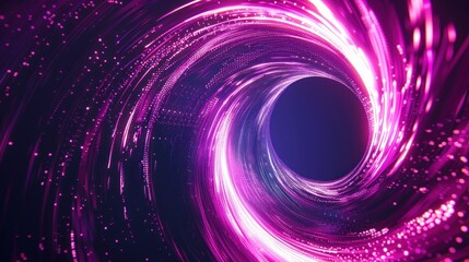 Obraz premium Abstract Vortex of Light and Color