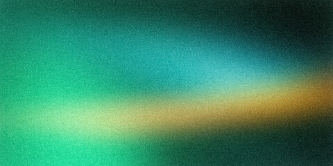A beautiful gradient transitioning from deep green to vibrant teal and warm golden tones, creating a harmonious and smooth blend ideal for various design projects