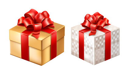 Obraz premium Gift box transparent background 