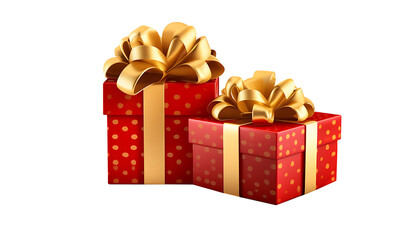 Gift box transparent background 