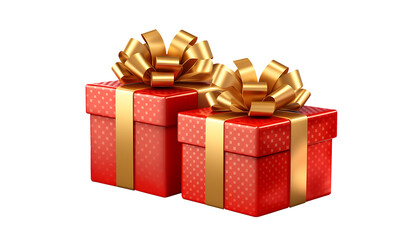 Fototapeta premium Gift box transparent background 
