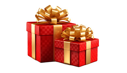 Gift box transparent background 