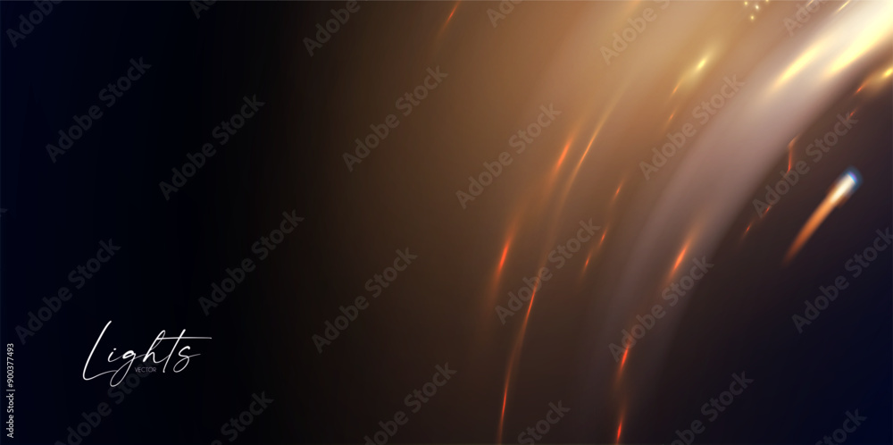 Canvas Prints motion light effect. shining magic background and liquid speed light.