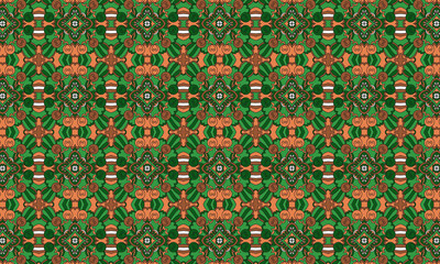 Kaleidoscope seamless pattern.