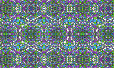 Kaleidoscope seamless pattern.