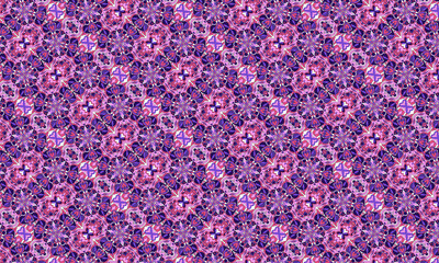 Kaleidoscope seamless pattern.
