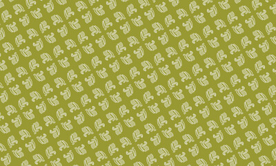 Noodle Doodle seamless pattern.