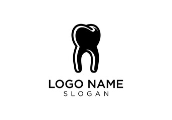 Dental logo vector design, dentist health.