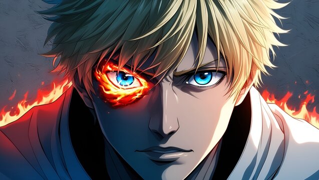 The burning eye