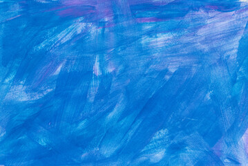 Obraz premium blue painted watercolor background texture