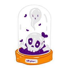 Spooky-Halloween_Skull-Glass-Dome