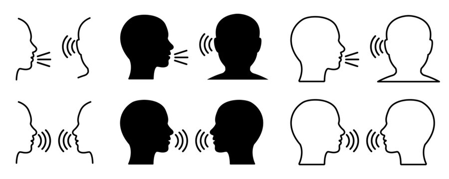 People talk: speak and listen, communicate