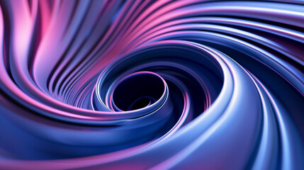 Fototapeta premium Close-up of swirling, dynamic lines creating a sense of motion and depth