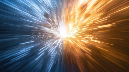 Fototapeta premium Modern versus background with rays effects