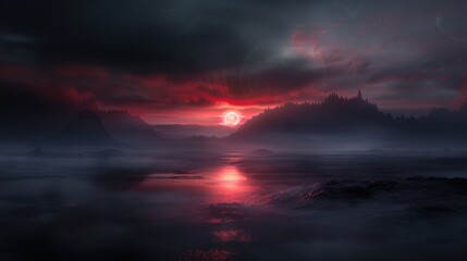 Crimson Mist With Ethereal Vampires