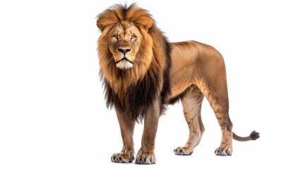 Obraz premium The magnificent lion portrait