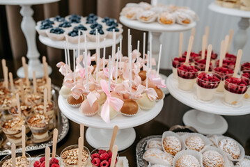 Candy bar from different cookies