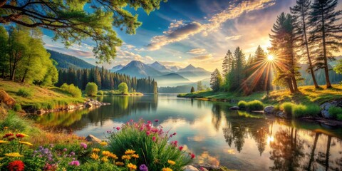 beautiful nature photography for quotes background