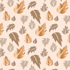 Fototapeta premium leaves ornament pattern texture contours