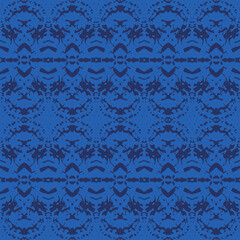 Old wallpaper on the wall.