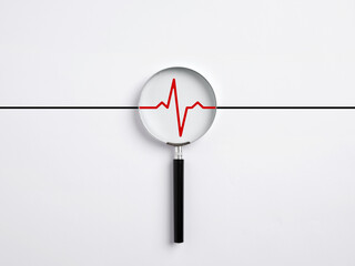 Sign of life. Unexpected movement or rhythm.
