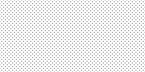 Seamless black polka dot pattern