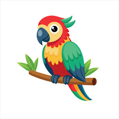 Cute Parrot cartoon collection