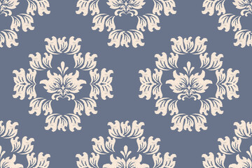 Traditional ethnic motifs ikat flora fabric pattern. Ikat embroidery Ethnic oriental background. Abstract, Texture, scarf, decoration, wallpaper