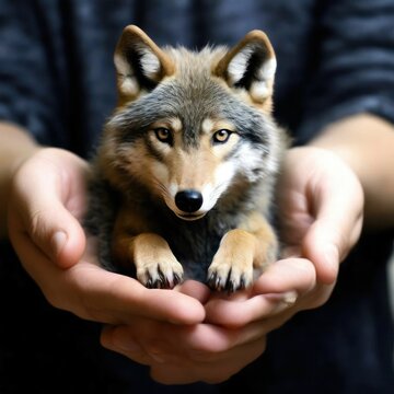 Afbeeldingen over Baby Wolf – Blader in stockfoto's, vectoren en ..., حجم الصورة 360x360