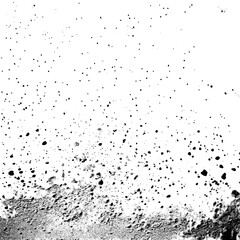 Retro Dust and Dirt Grain Texture on Clean White Surface - Screen Effect