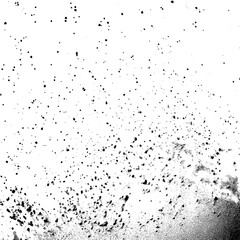 Retro Dust and Dirt Grain Texture on Clean White Surface - Screen Effect