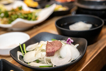 Korean bbq Grilled Beef Ribs