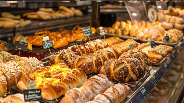 Create a plan to promote a supermarket's bakery and deli sections, focusing on freshly prepared items, artisanal products, and meal solutions.