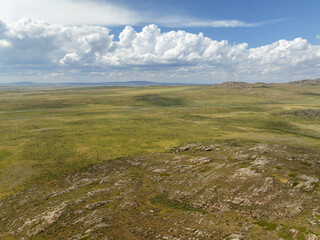 Kazakh Uplands of Abai Region in the East Kazakhstan.
