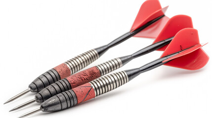 Precision and Passion A close-up of a dart hitting the bullseye on a dartboard, symbolizing the focus and accuracy needed to achieve your goals and hit your target with confidence wallpaper, backgroun