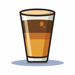 coffee Silhouette Vector Illustration