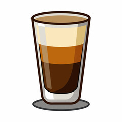 coffee Silhouette Vector Illustration