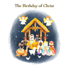 Christmas Nativity Scene