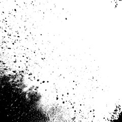 Fototapeta premium Particle Burst white and black appearnce
