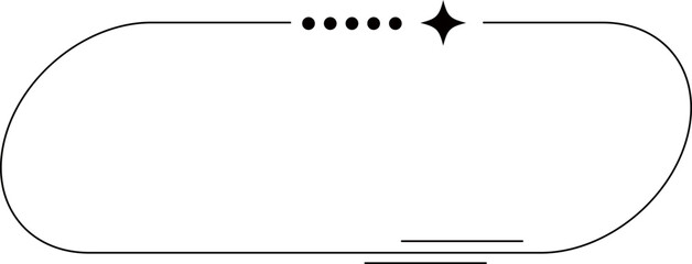 Monoline Minimalist Frame