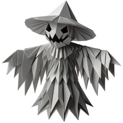 Smiling Jack-O-Lantern Halloween Origami