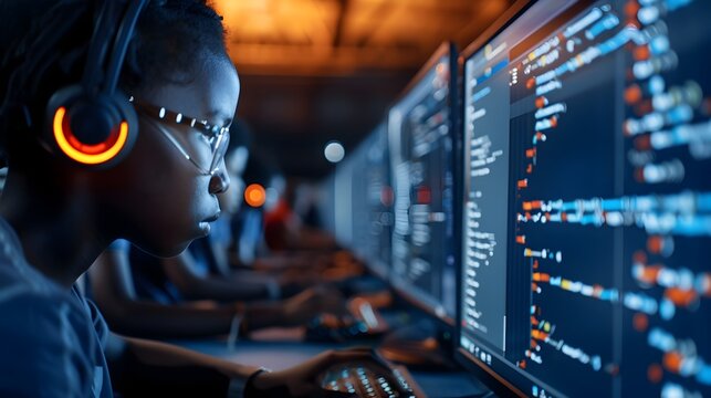 Teens Coding and Learning Together for STEM Education on International Youth Day