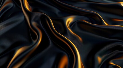 Obraz premium abstract background luxury cloth or liquid wave or wavy folds of grunge silk texture satin velvet material or luxurious Christmas background or elegant wallpaper design, background, generative ai