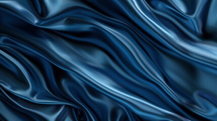 Fototapeta premium abstract background luxury cloth or liquid wave or wavy folds of grunge silk texture satin velvet material or luxurious Christmas background or elegant wallpaper design, background, generative ai