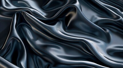 Fototapeta premium abstract background luxury cloth or liquid wave or wavy folds of grunge silk texture satin velvet material or luxurious Christmas background or elegant wallpaper design, background, ai